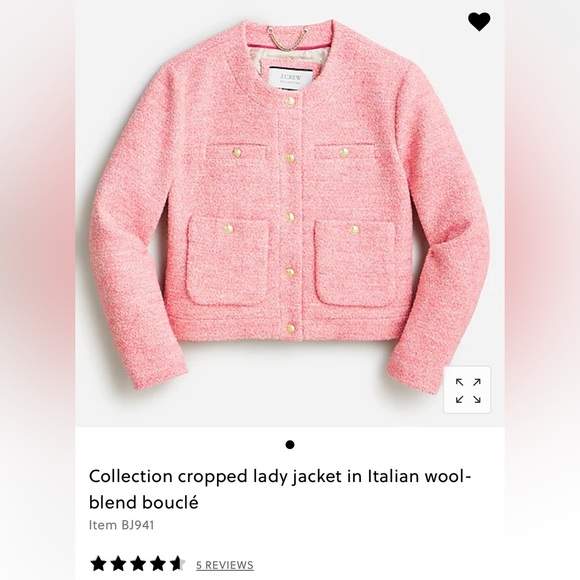 J. Crew Jackets & Coats Jcrew Nwt 222 Collection Cropped Lady